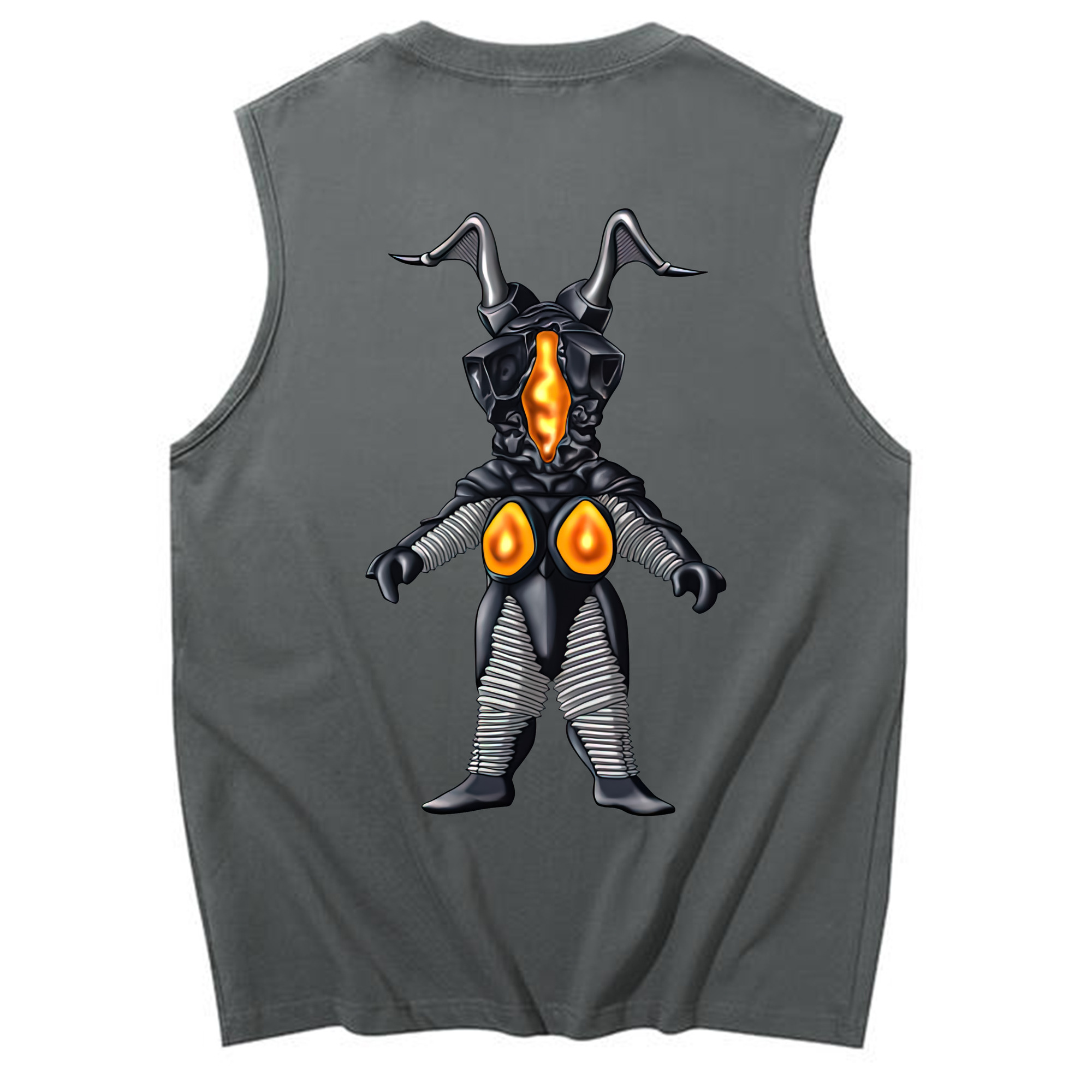 （画像用） ウルトラマン Ultraman コットン100％タンクトップ（背面プリント）